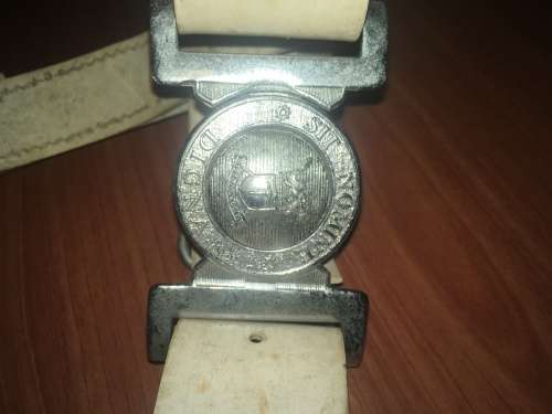 Rhodesian Army ceremonial stable belt