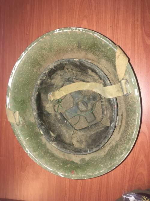 Military helmets, unknown origin