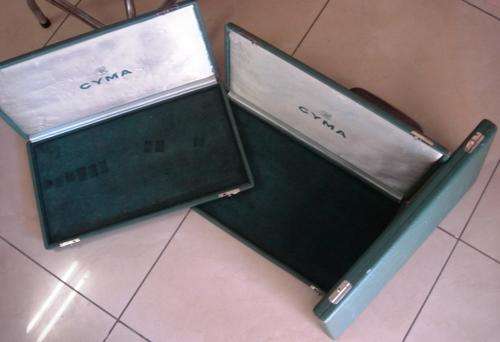 Vintage Watch Trays with Suade for storing your vintage watches. SET OF 3