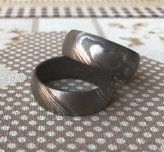 Damascus Steel HANDMADE Ring. Only R699. Was R 1799.00