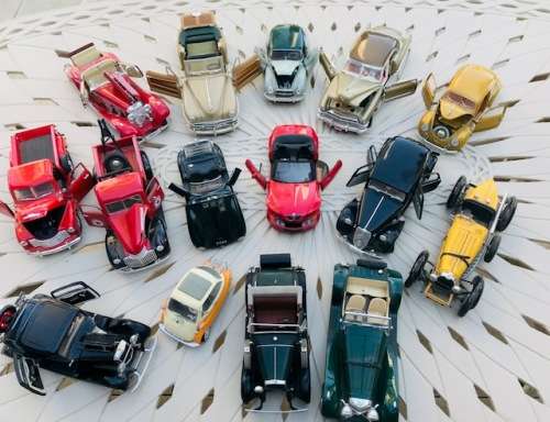 Collectable 1:18 Scale Die Cast Cars. Set of 15