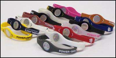 5 X POWER BALANCE WRIST BANDS - VARIOUS SIZES & COLOUR