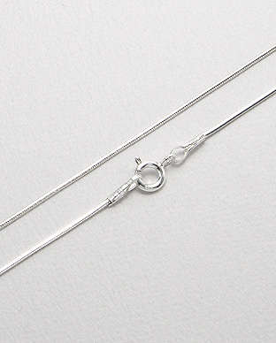 45cm SOLID STERLING SILVER CHAIN