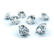 12 Round Cut Small Diamonds