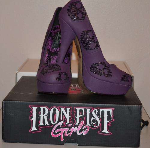 Iron Fist Sugar Hiccup Purple Heels