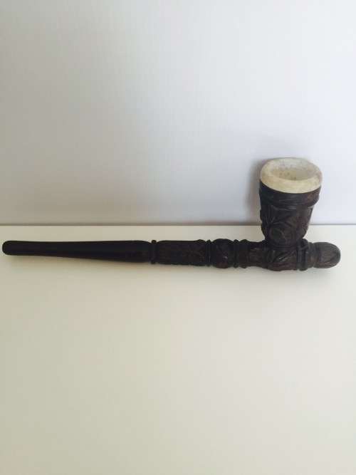 Cool Wooden African Pipe