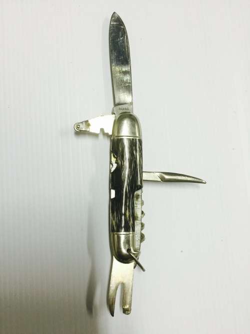Vintage Panda Pocket Knife