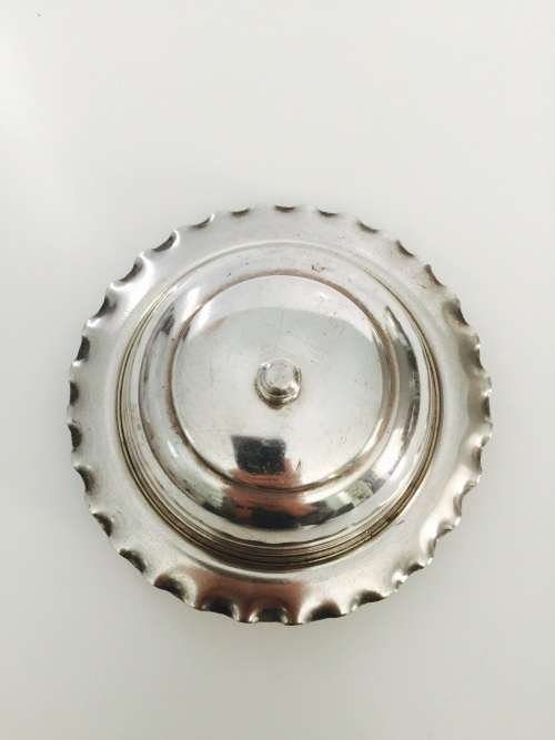 Vintage Silver Plated Butter Dish