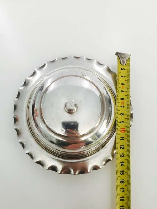 Vintage Silver Plated Butter Dish