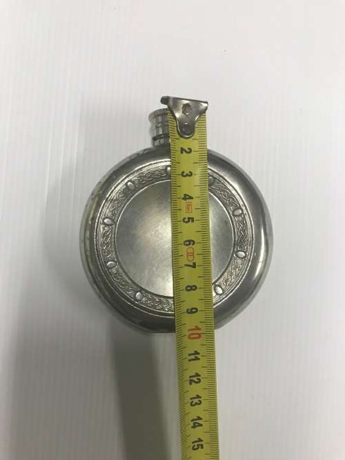 Vintage Pewter Flask - Sheffield England