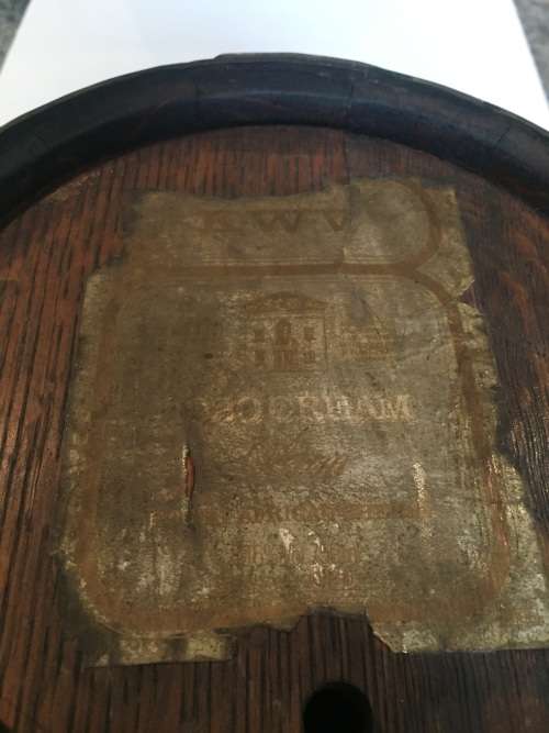 Vintage KWV Barrel