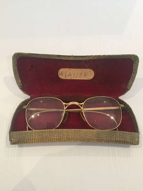 Antique spectacles in original case