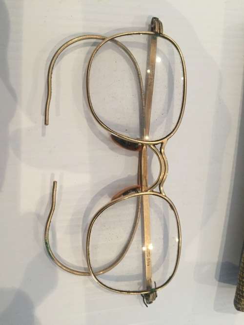 Antique spectacles in original case