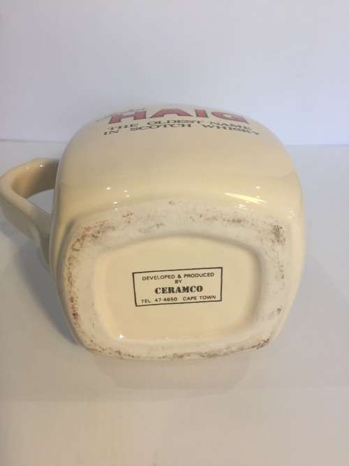 Vintage John Haig Whisky Water Jug