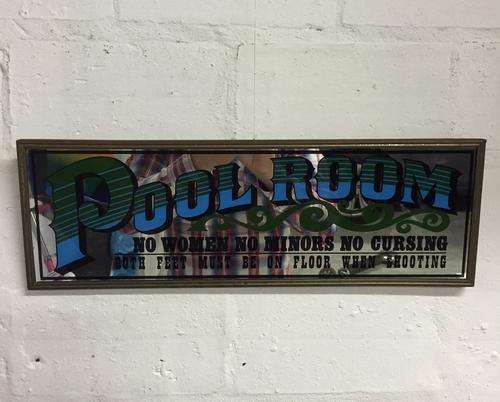 1990s Pool Room mirror
