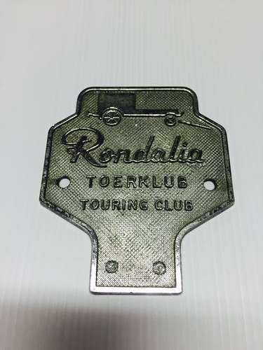 Vintage Rondalia Touring Club Badge
