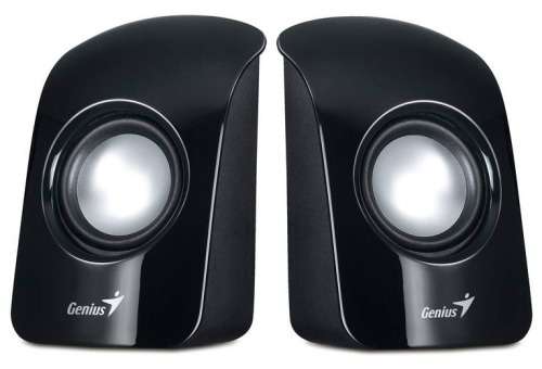 Genius Speakers 2.0 USB Speakers - Black