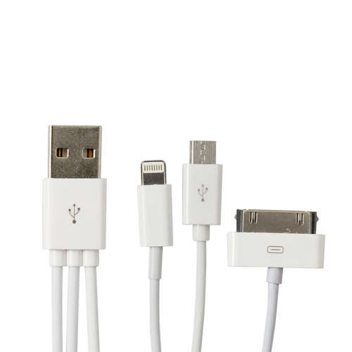 Amplify Multi Charger - Apple 30 Pin/Lightning/ Micro USB