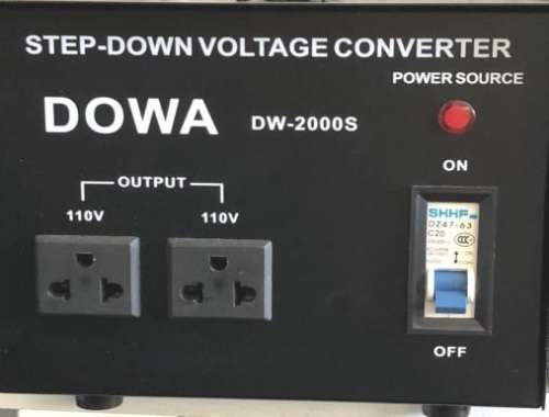 DOWA Step Up - Down 220v to 110v converter (DW5000 - 5000 WATT)