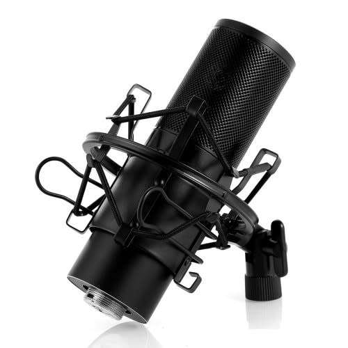 Yanmai Q9 Studio Capacitive Microphone with Stand Live Microphone