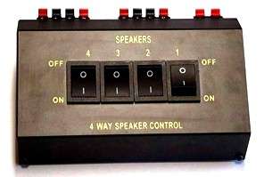 4 Way Speaker Controller