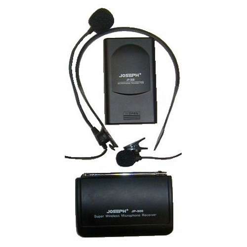 JOSEPH WIRELESS MICROPHONE - JP300 RADIO MIC SET WITH RECEIVER