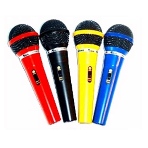 ABS GOLD MESH HANDHELD MICROPHONE