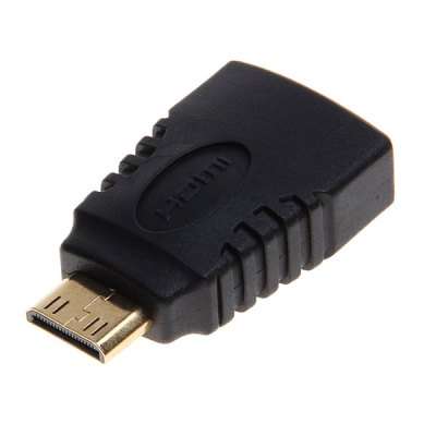 HDMI FEMALE TO HDMI MINI MALE ADAPTOR PLUG