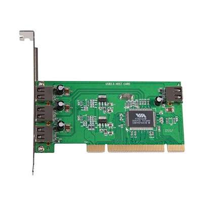 USB 4-Port PCI Card Vers 2.0