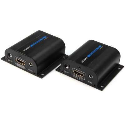 Full HD 1080P 60M HDMI Extender by CAT6 with IR Control Support HDMI 3D