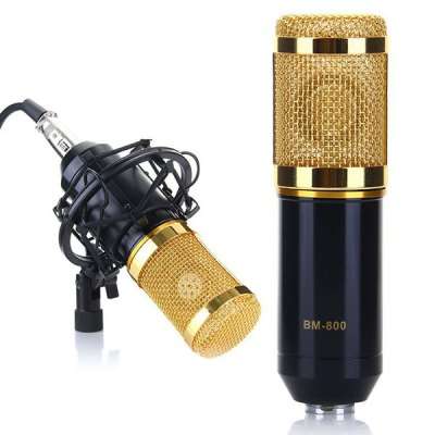 BM-800 Professional Studio Condenser Sound Recording Microphone - In Stock