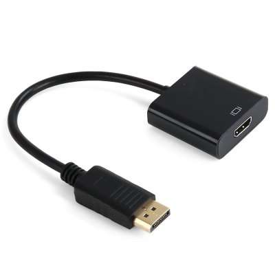 DisplayPort Male to HDMI Female Cable Adapter Converter