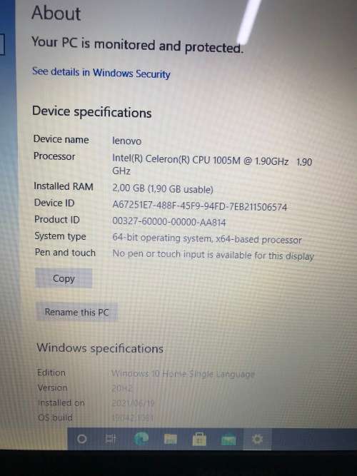 Lenovo G500 Laptop
