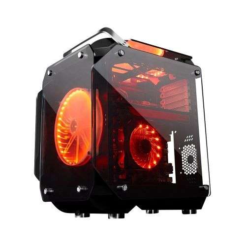 Armaggeddon HAGANE H3 Chassis + deepcool cpu cooler + 2 extra 200mm fans