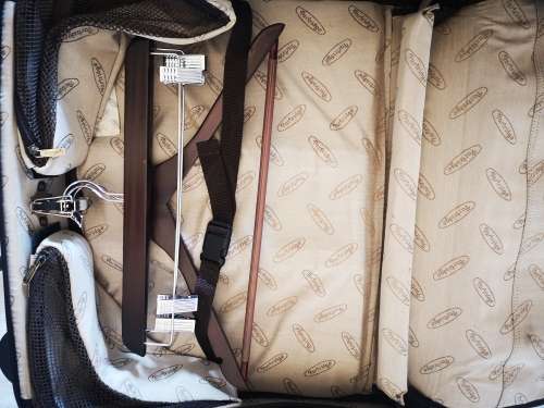 Partridge Genuine Leather Suit Bag