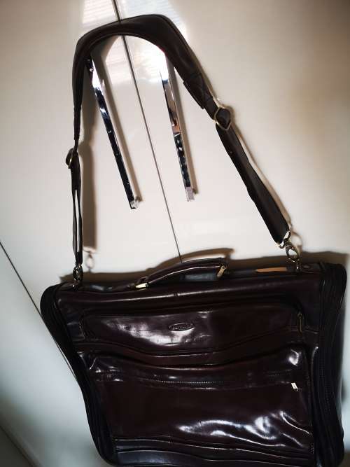 Partridge Genuine Leather Suit Bag