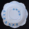 ART DECO VINTAGE GRAFTON CHINA "SEATON" MADE IN ENGLAND CAKE PLATE CIRCA 1935+