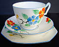 ROYAL PARAGON ENGLAND TEA TRIO CUP SAUCER AND TEA SIDE PLATE (PATTERN 1383)