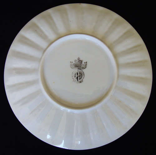 BELLEEK IRELAND TRIO -  SHELL CUP, SAUCER AND TEA/SIDE PLATE 1926 - 1946  3RD BLACK MARK - REG. 0857