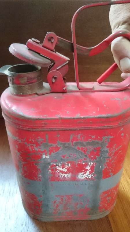 Eagle MFG.CO Fuel Can. No 1401 1 GAL. Wellsburg, USA