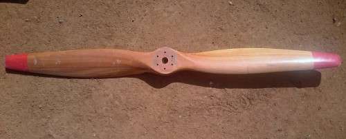Micro Lite Prop. Wood with a few scratches. Decor Pub Hanger Airplane 1300 mm L