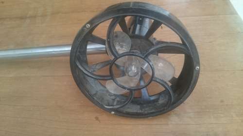Troller motor 12V. Tested Working. Incomplete. Spares or Rebuild