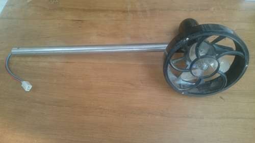 Troller motor 12V. Tested Working. Incomplete. Spares or Rebuild