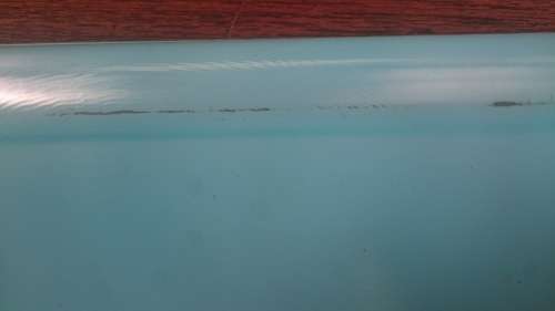 Fire King Bake ware Turquoise Blue Clean  310 mm * 210 mm (inside)