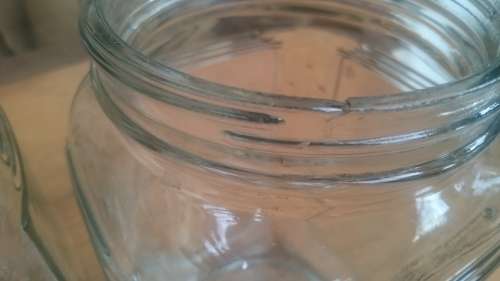 3 Large Vintage Big Jars Bottles Green Tin Lid