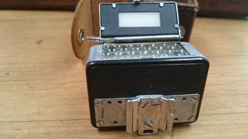 Sekonic Light Meter Working Japan Leather Case Camera Bracket