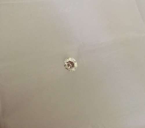 1.105 Carat Round Brilliant Cut VVS1 Colour F Diamond