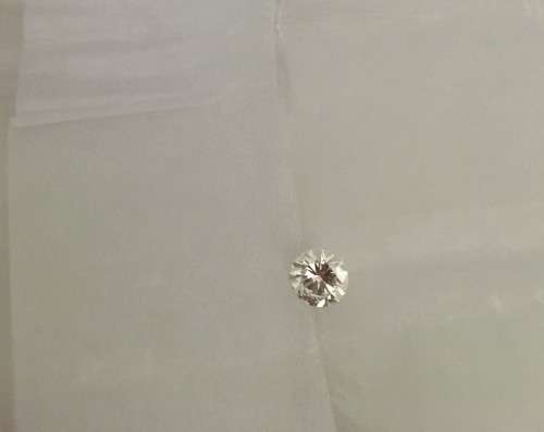 1.105 Carat Round Brilliant Cut VVS1 Colour F Diamond