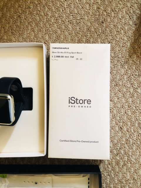 APPLE WATCH 3 GPS ALLUMINIUM CPO