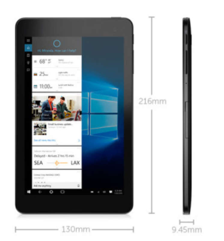 Dell Venue 8 Pro - 5855 - WINDOWS 10 PRO Tablet